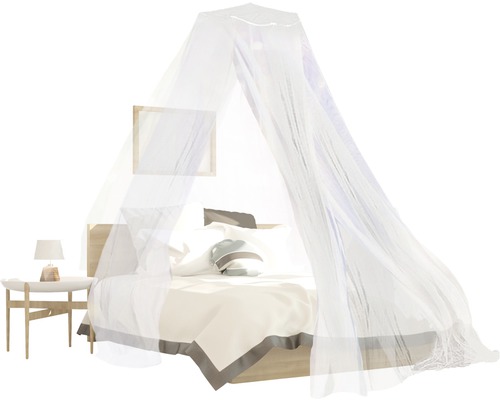HOME PROTECT Klamboe dubbel wit 1250x250 cm HOME PROTECT Klamboe dubbel wit 1250x250 cm