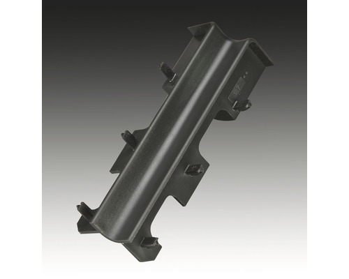 Zwart kunststof profiel voor bevestiging