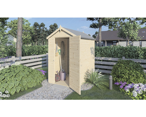 Tuinhuis - berging Alopex medium incl. vloer onbehandeld, 120x180 cm Tuinhuis - berging Alopex medium incl. vloer onbehandeld, 120x180 cm