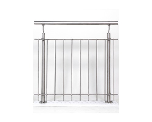 Roestvrijstalen balustrade met verticale staven