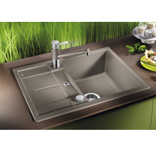 Spoelbak met afdruiprek en waterkraan