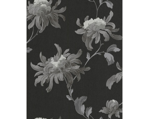 Behang met bloemmotief van chrysanten