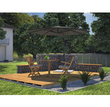 SOLUNA Zweefparasol Orléans met kruisvoetstandaard donkergrijs Ø 300 cm-thumb-5 SOLUNA Zweefparasol Orléans met kruisvoetstandaard donkergrijs Ø 300 cm-thumb-5