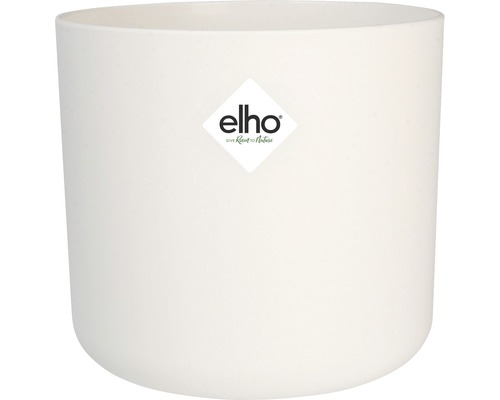 Kunststof bloempot met Elho logo