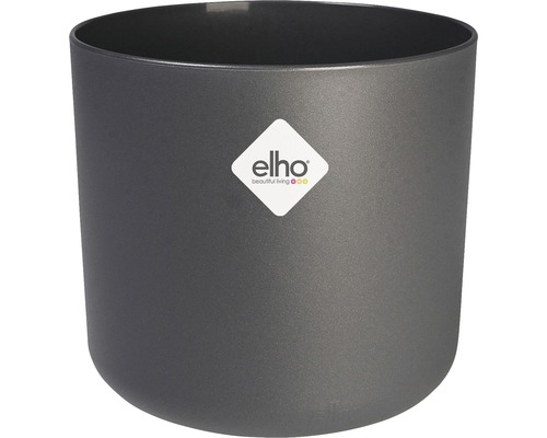 Kunststof plantenpot met Elho logo