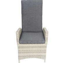 Tuinstoel met hoge rugleuning en armleuningen