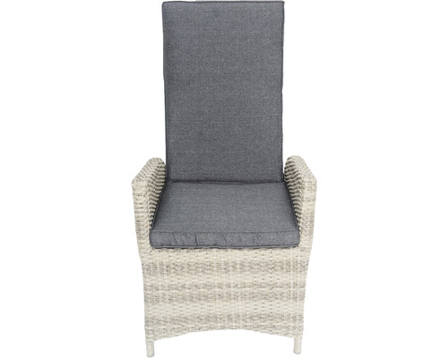 Tuinstoel met hoge rugleuning en armleuningen