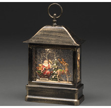 Decoratieve lantaarn met kerstmotief en ledverlichting