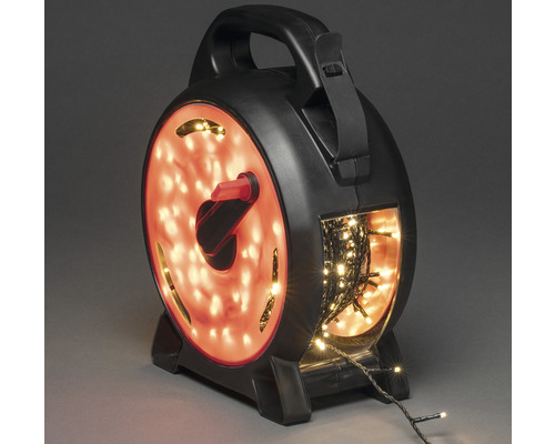 KONSTSMIDE Kerstverlichting LED micro lichtsnoer compact 400 lampjes extra warmwit 8,78 m Lichtsnoer op haspel voor buiten