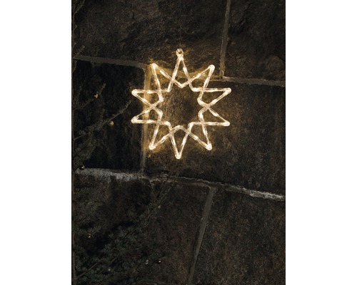 KONSTSMIDE Kerstverlichting LED ster 40 lampjes warm wit