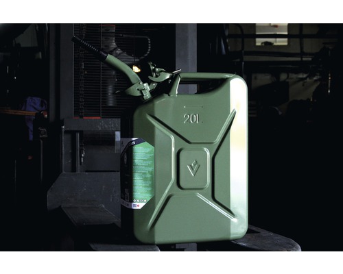 Brandstof jerrycan met schenktuit, 20 liter