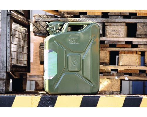 Brandstof jerrycan met een inhoud van 20 liter.