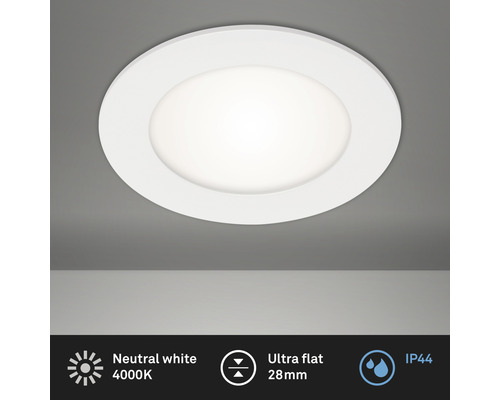 BRILONER LED Inbouwspot 7115-416 Ø 120 mm wit BRILONER LED Inbouwspot 7115-416 Ø 120 mm wit