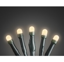 Close-up van gloeiende LED-lampjes