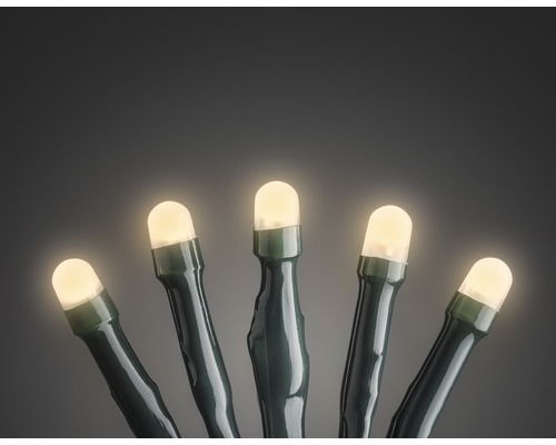 Close-up van gloeiende LED-lampjes