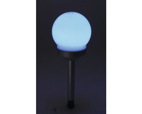 Lichtgevende tuinkogel met grondpen