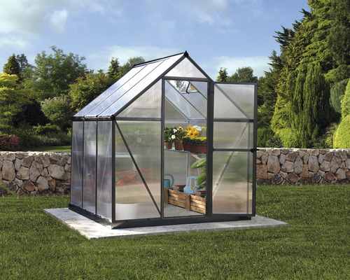 CANOPIA Kweekhuis Mytthos aluminium/ polycarbonaat 185x185x204 cm