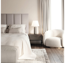 MOLLIS Wandkussen Fancy creme/taupe 30x90 cm