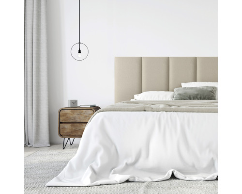 MOLLIS Wandkussen Solid creme/beige 30x60 cm MOLLIS Wandkussen Solid creme/beige 30x60 cm