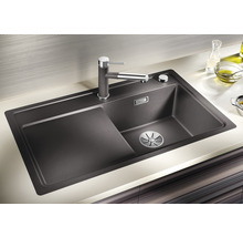 Spoelbak met afdruiprek en waterkraan