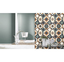 RASCH Vliesbehang 463729 Salsa retro groen