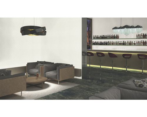 Interieur met zithoek en bar