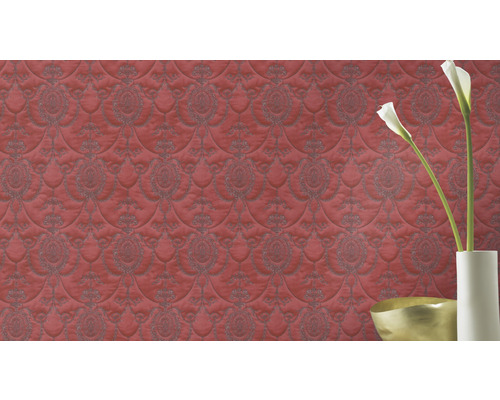 Behang met patroon op de muur