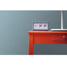 Tafel met omklapkalender en lamp