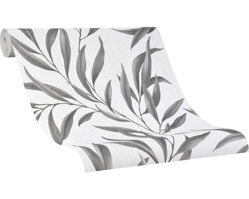 Behangrol met bladerenmotief voor wanddecoratie