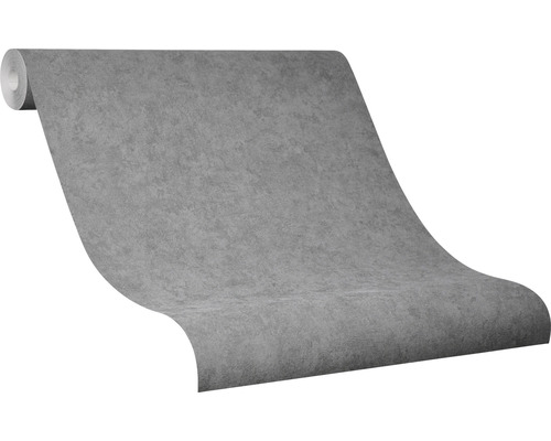 Rol grijs behang met steenlook