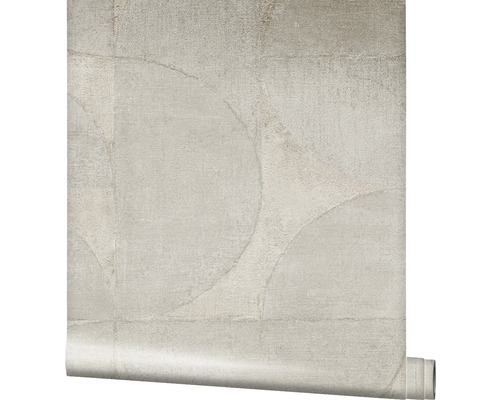 Rol behang met cirkelmotief