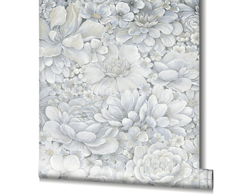 Rol behang met bloemmotief