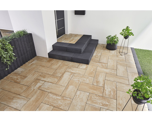 GALA LUSIT terrastegel Crescendo Trend 50 x 25 x 5 cm sahara