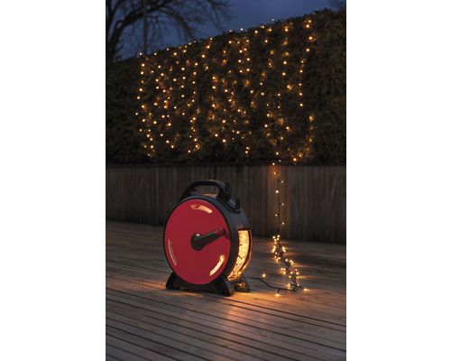 KONSTSMIDE Kerstverlichting LED lichtsnoer micro 1000 lampjes extra warmwit 69,93 m Lichtsnoer op haspel voor buiten met warm wit licht