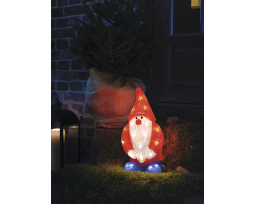 KONSTSMIDE Kerstverlichting LED Kerstman 32 lampjes warmwit