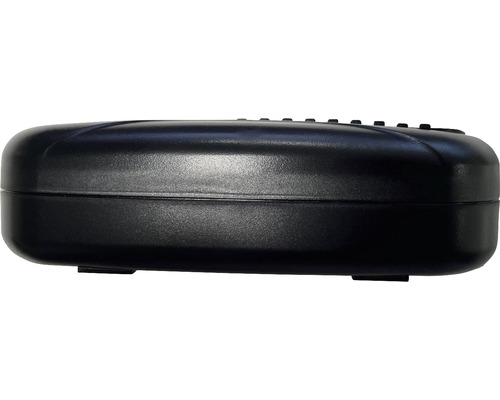 Zwarte behuizing van kunststof