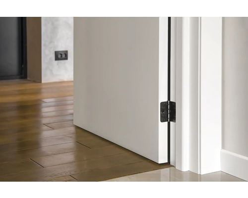 Detailopname van een binnendeur met beslag