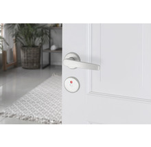 AXA WC-badkamerslot 7165 wit met beslag (deurbeslag Curve Klik met kruk Curve op rozet WC aluminium F1)-thumb-5