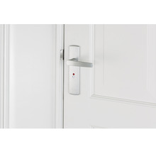 AXA WC-badkamerslot 7165 wit met beslag (deurbeslag Curve Klik met kruk Curve op schild WC aluminium F1)-thumb-3
