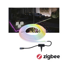 Led-lichtslang voor buiten met Zigbee logo