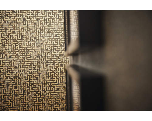 Behang met labyrintpatroon