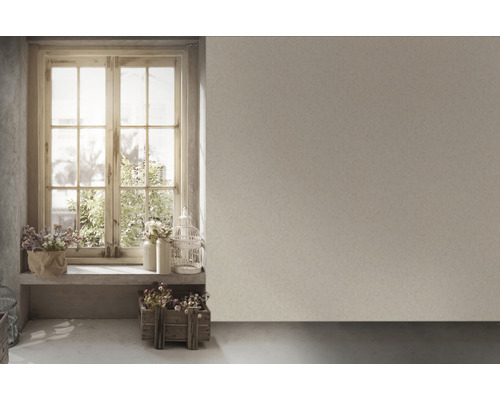 Decoratieve scène met raam, bloemen en een wand