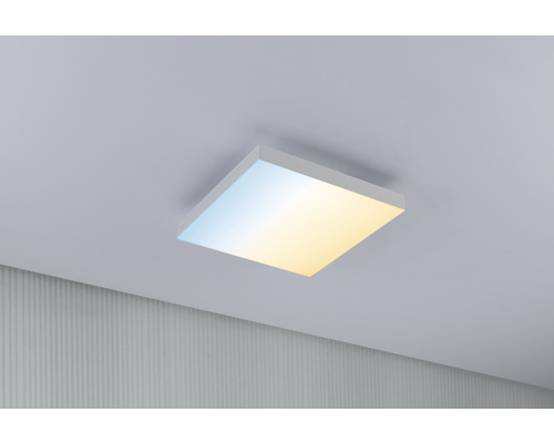 Vierkante plafondlamp met variabele kleurtemperatuur