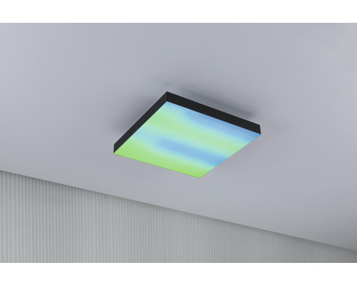 Vierkante plafondlamp met abstract patroon