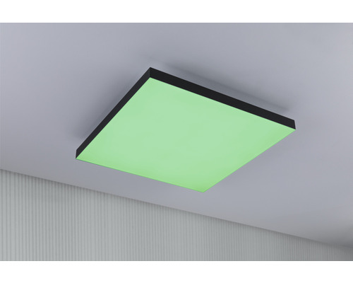 Vierkante plafondlamp met licht