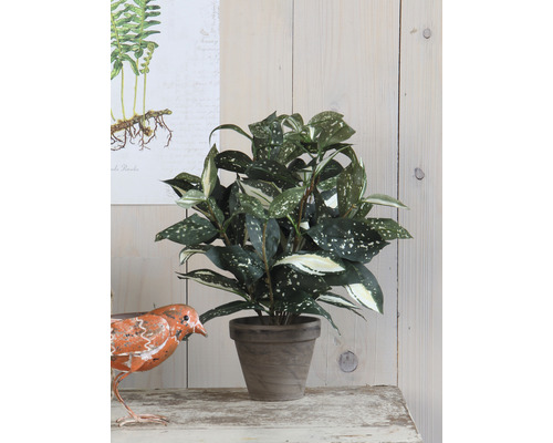 Kunstplant in pot als tafeldecoratie