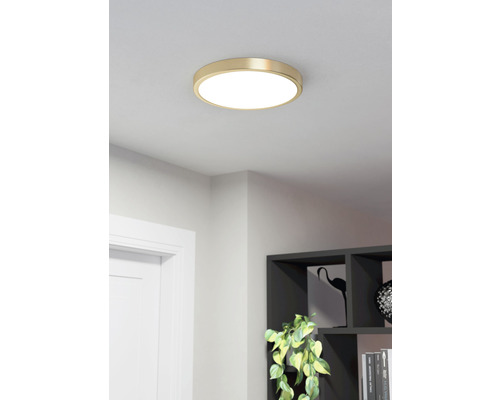 EGLO LED Plafonniere Fueva-5 Ø 28,5 cm messing EGLO LED Plafonniere Fueva-5 Ø 28,5 cm messing