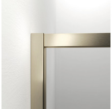Detailopname van een douchecabineframe