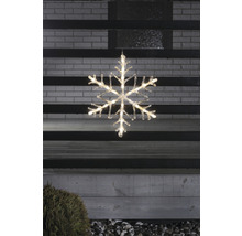 Decoratieve sneeuwvlok met verlichting voor buiten