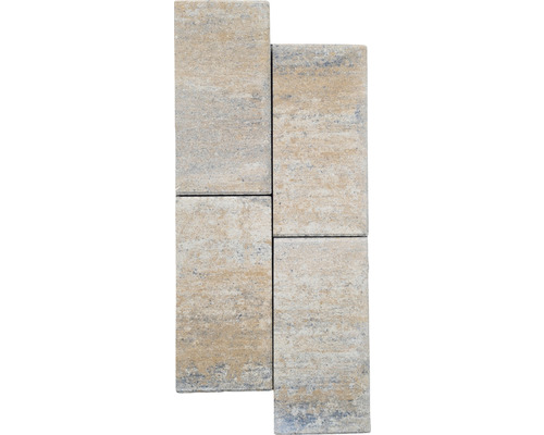 Vier straatstenen van steen